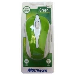 Mouse Colors Green Usb Multilaser